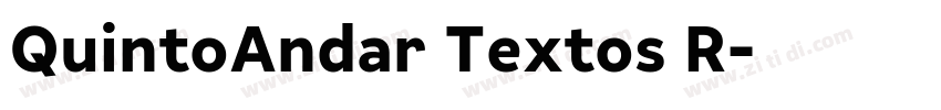 QuintoAndar Textos R字体转换
